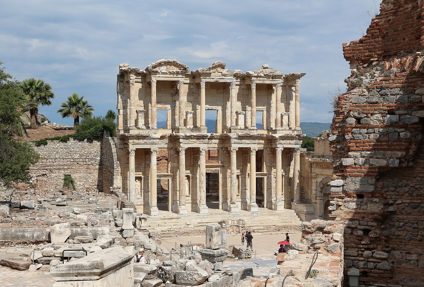 Library of Celsus at Ephesus near Selçuk