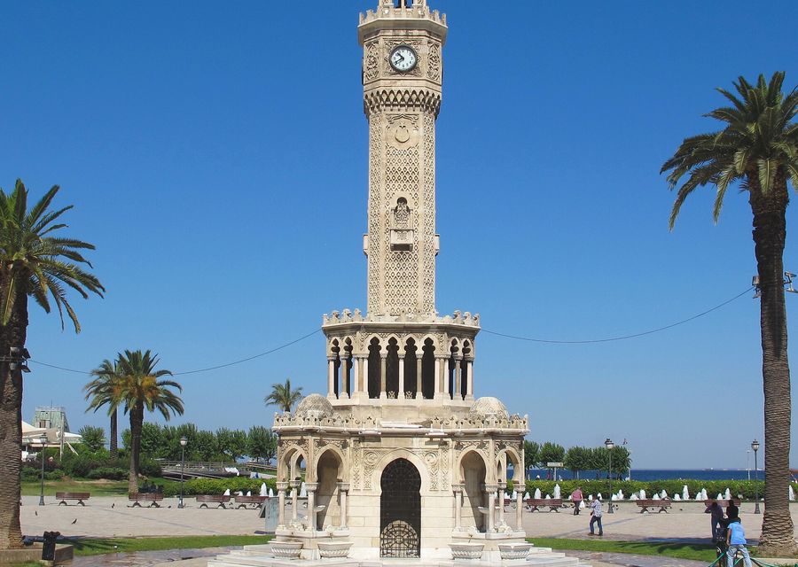 Izmir square clock tower