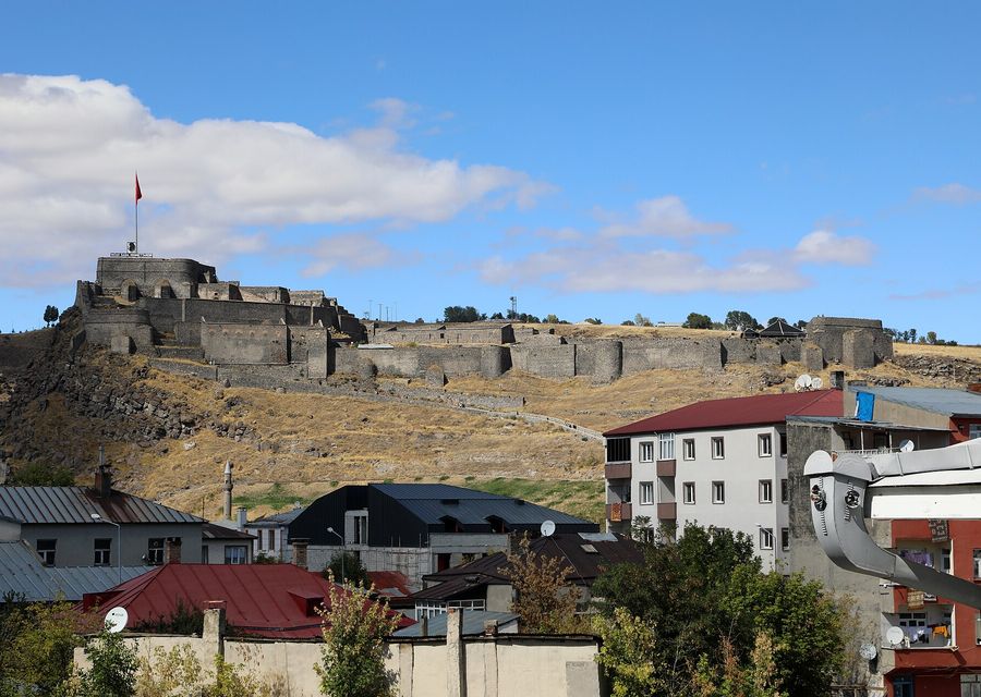 Kars, castello, veduta 01